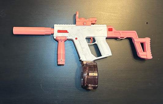 Pink Vector Water Gun