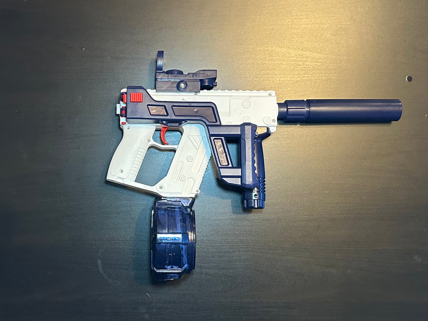 Blue Vector Water Gun