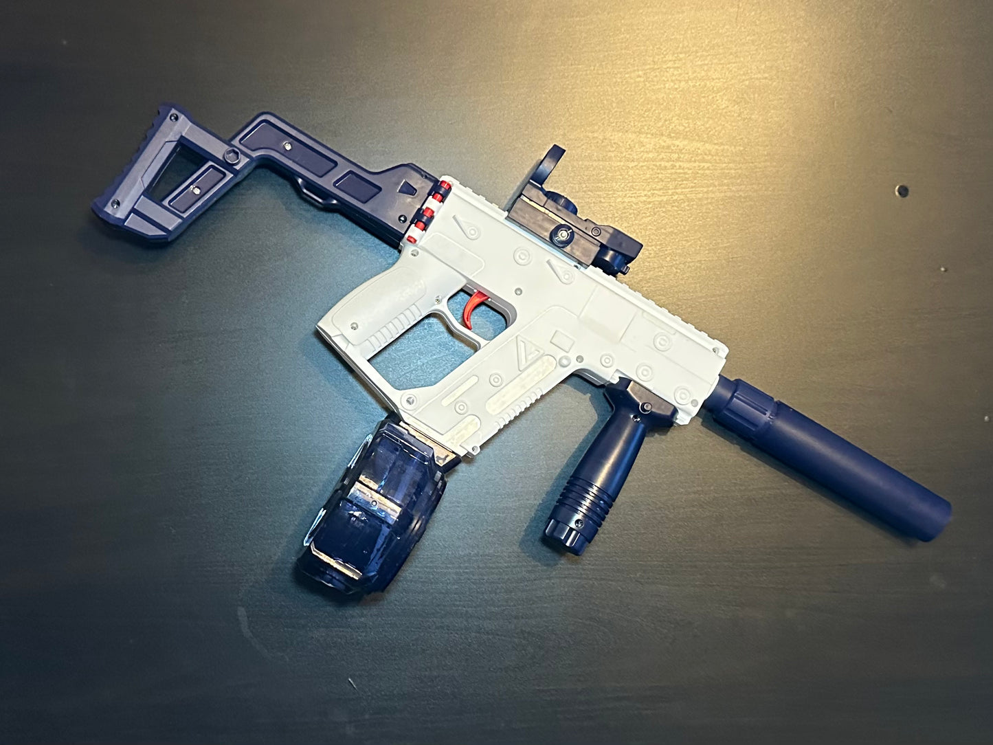 Blue Vector Water Gun