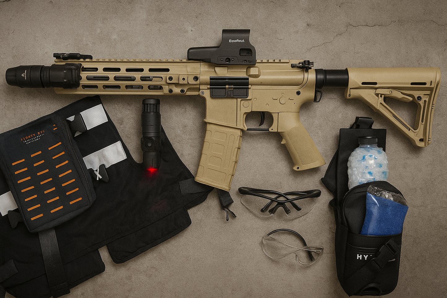 M4A1 - Nylon GelBlaster [+20,000 Orbeez]