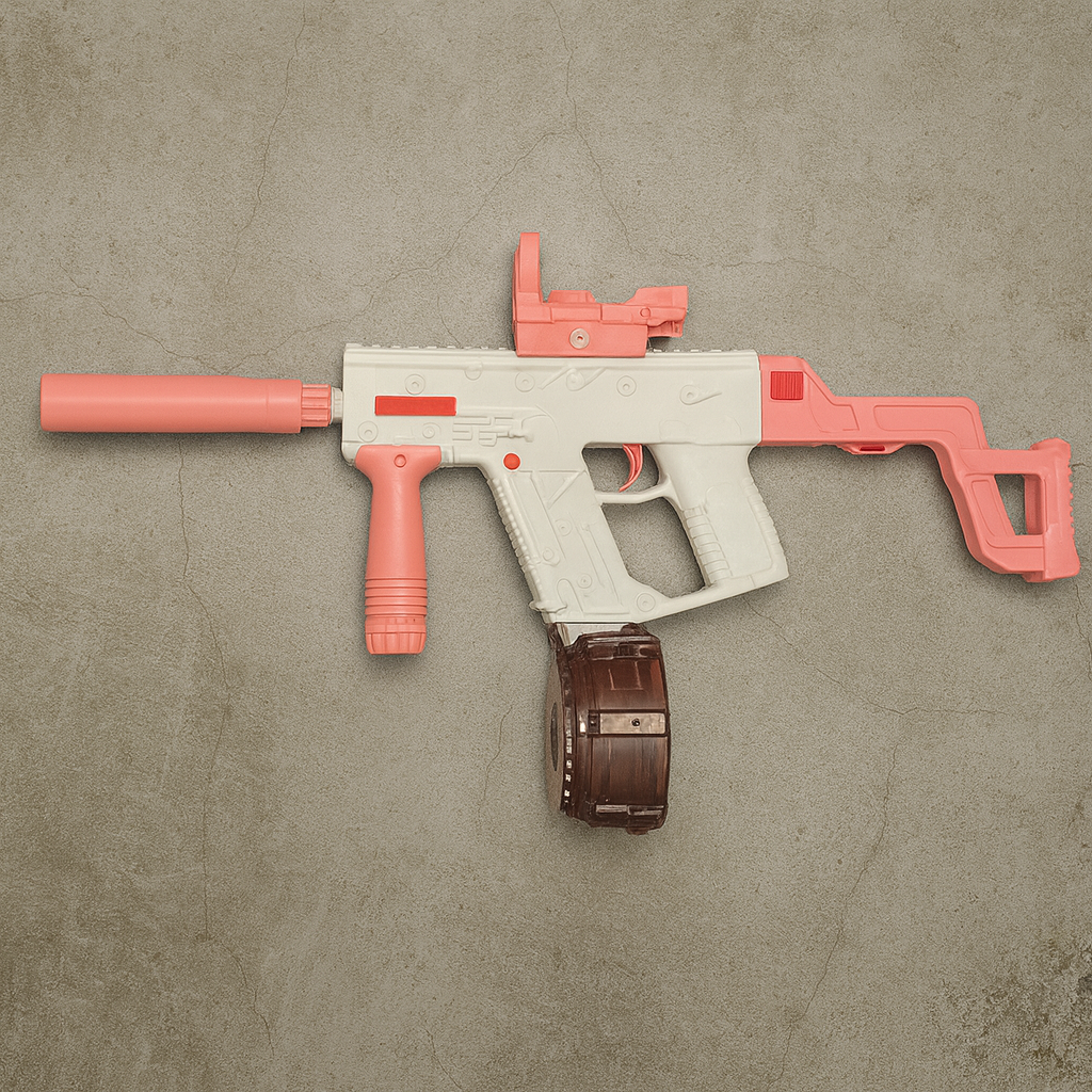 Pink Vector Water Gun
