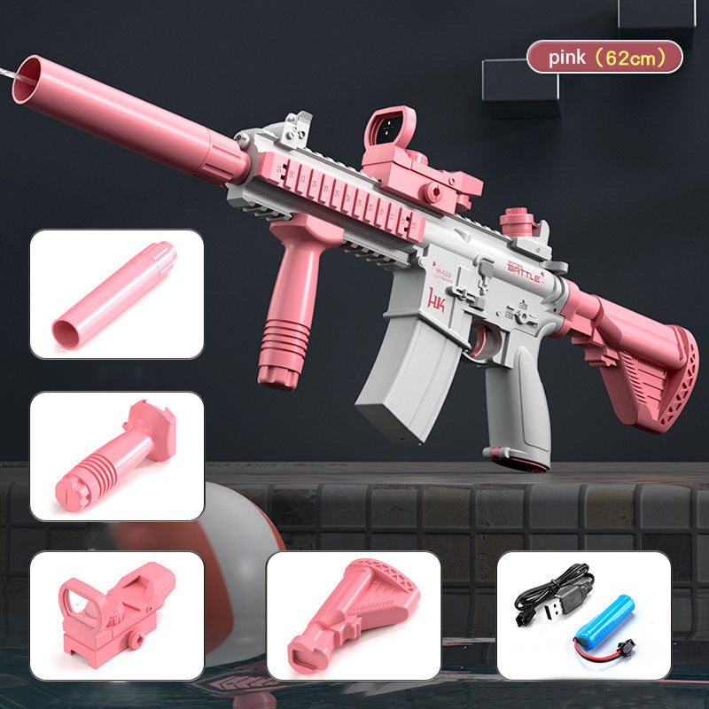 Pink M416 Water Gun